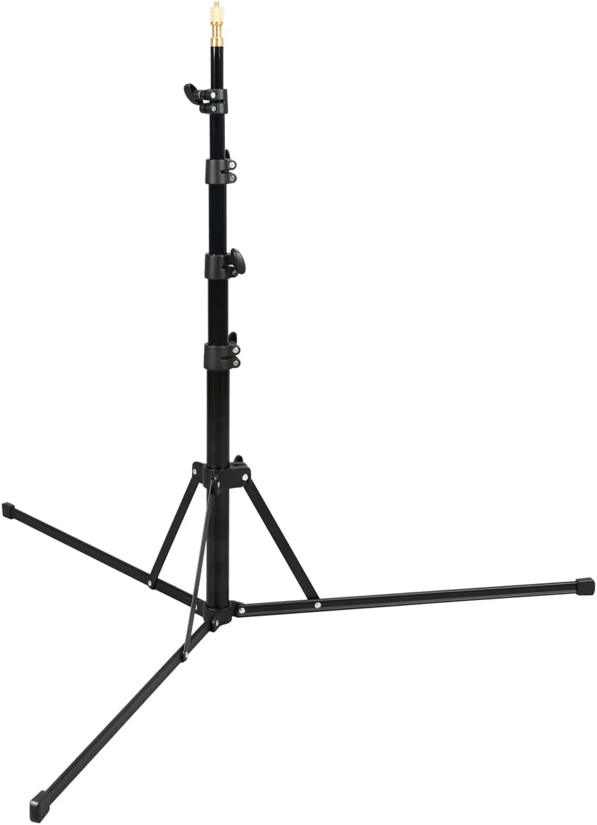 Godox 210F Light Stand Portátil 201cm con Patas Reversibles (Soporta 3kg) - Imagen 2