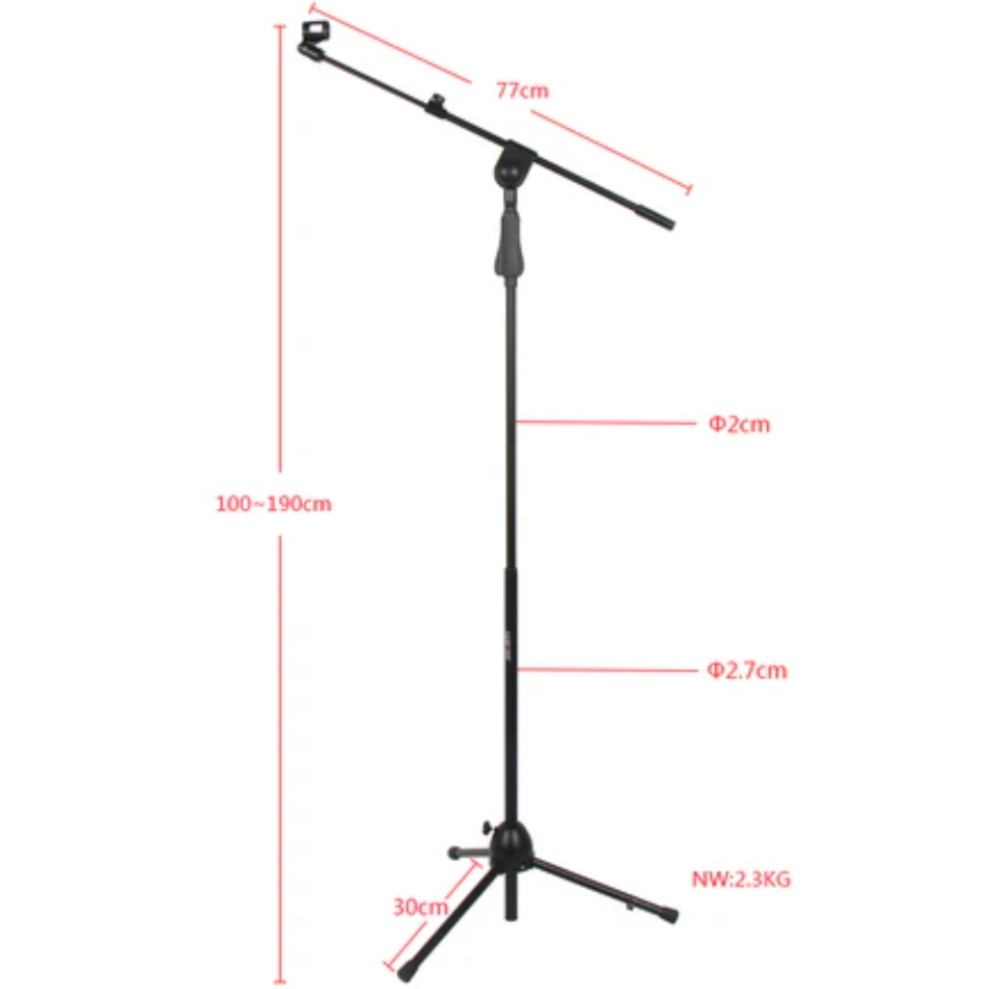 Hebikuo M-786 Atril De Alta Calidad Para Micrófono - Imagen 2