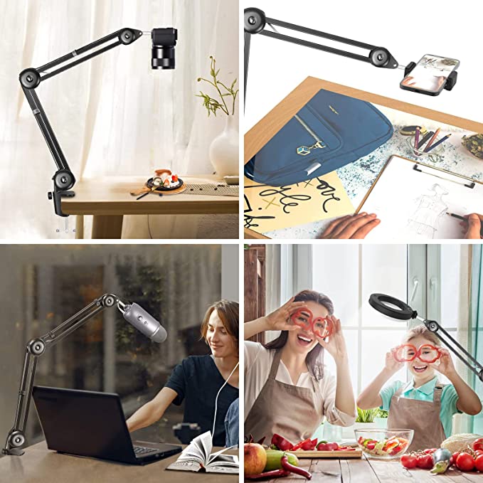 VIJIM TD01 SOPORTE BRAZO, PARA CAMARAS, TELEFONOS Y MICROFONOS - Imagen 2