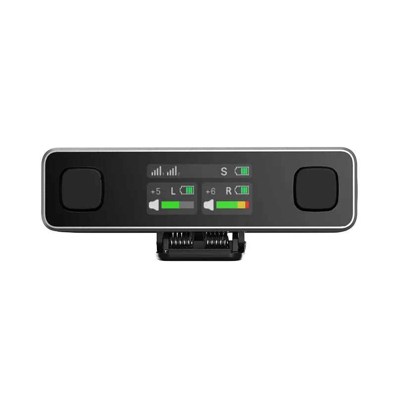 Ulanzi AM18 U-Mic Micrófono Lavalier Doble con Alcance de 100m. Grabación Interna de 8Gb (2,4GHz) - Imagen 8