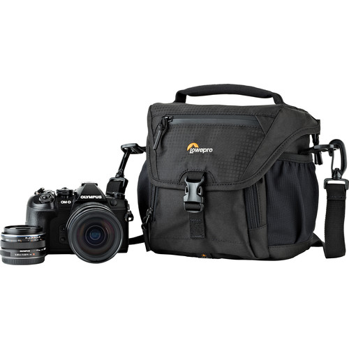 Lowepro Nova 140 AW II (Black) Bolso de Hombro LP37117 - Imagen 5