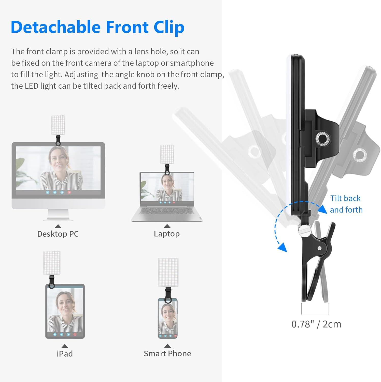 Neewer NL-60AI Luz LED con Clip para Videollamadas / 10099181 - Imagen 4