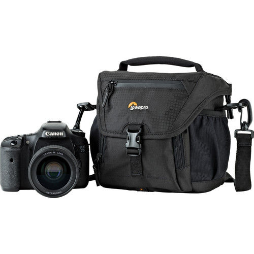 Lowepro Nova 140 AW II (Black) Bolso de Hombro LP37117 - Imagen 6