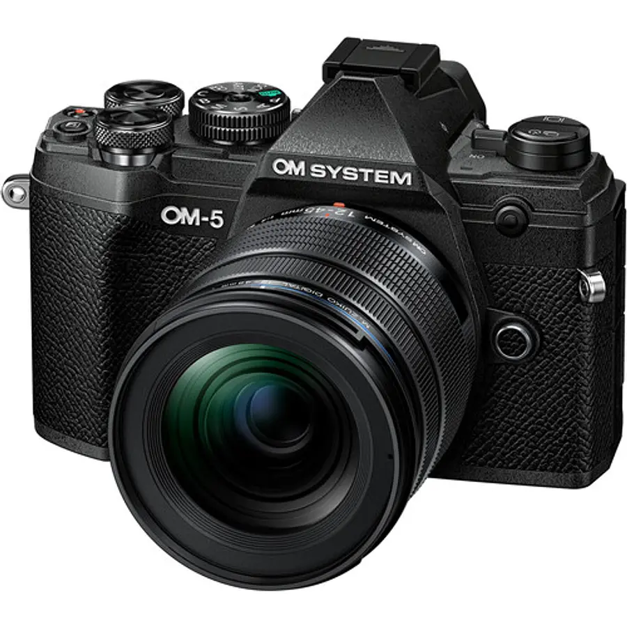 OLYMPUS EM5 MK III KIT Cámara Mirrorless Micro 4/3 con Lente 12-45mm BLACK