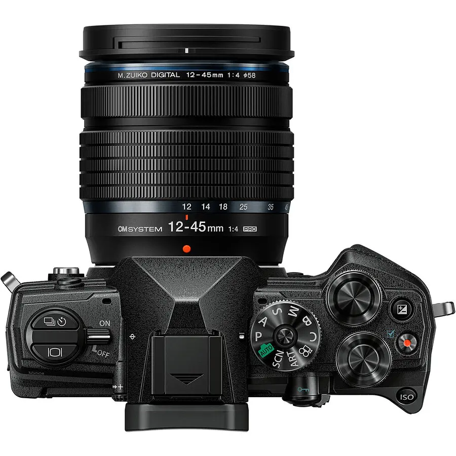 OLYMPUS EM5 MK III KIT Cámara Mirrorless Micro 4/3 con Lente 12-45mm BLACK - Imagen 2