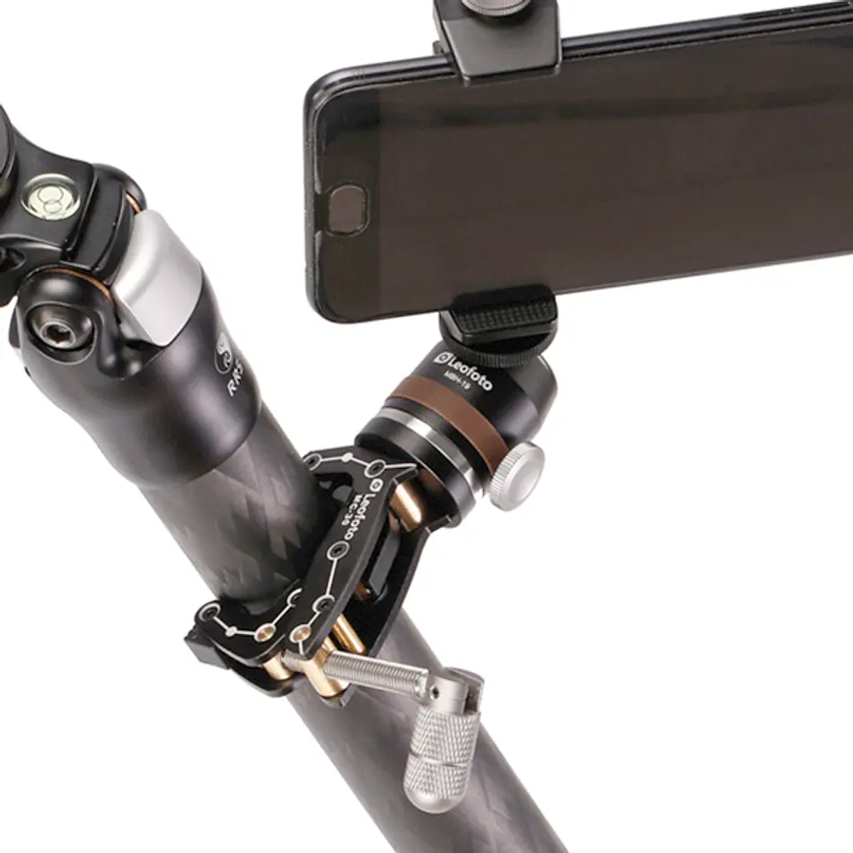 Leofoto MC-30 Clamp Mount Soporte de Abrazadera para Smartphone / Cámara de 1,3" - Imagen 7