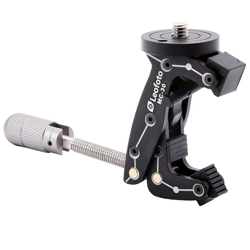 Leofoto MC-30 Clamp Mount Soporte de Abrazadera para Smartphone / Cámara de 1,3"