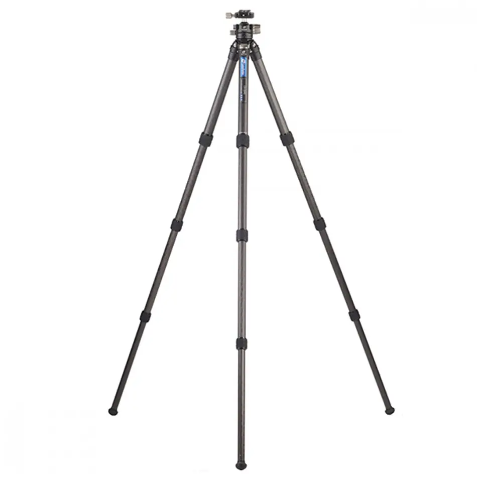 LEOFOTO LS-324C+LH40 Kit de Trípode de Carbono y Cabezal de Rotula (Sop. Hasta 15kg) - Imagen 2