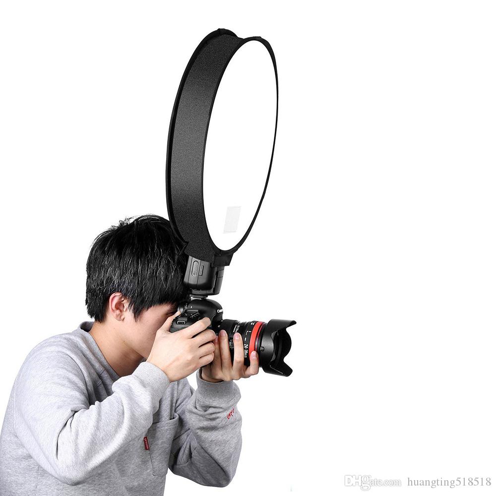 Powerwin PW-K190 Softbox Circular Blanco y Negro de 30cm