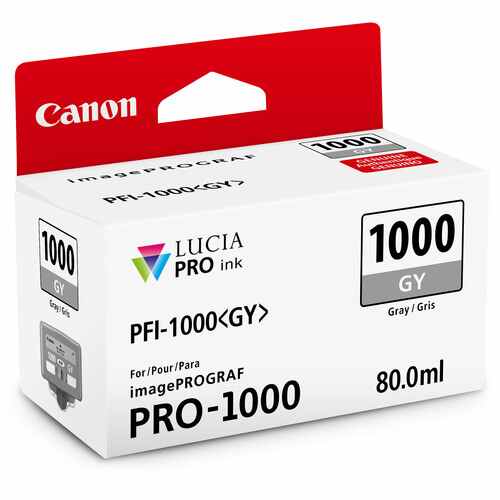 Canon PFI-1000 GY Tinta GRAY LUCIA PRO (imagePROGRAF PRO-1000) / 0552C003