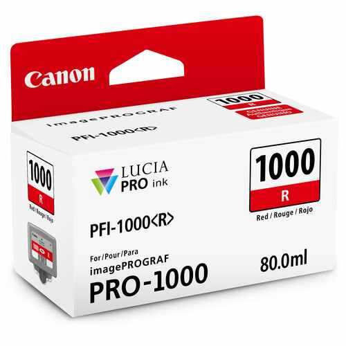 Canon PFI-1000 R Tinta RED LUCIA PRO (imagePROGRAF PRO-1000) / 0554C003