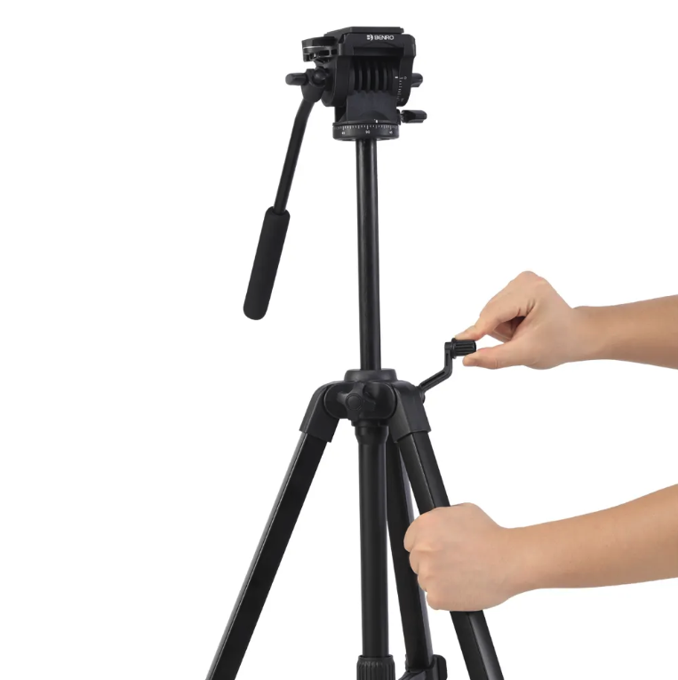 Benro T891 Trípode Híbrido para Fotografía y Vídeo con Cabezal Fluido - Imagen 4