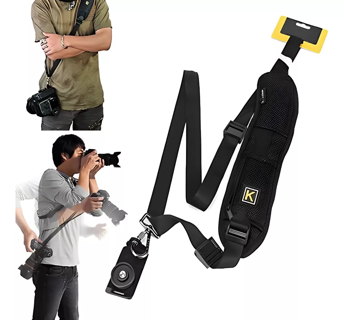 Correa Quick Strap para Camara Fotográfica Dslr / Reflex / Mirrorless - Imagen 4