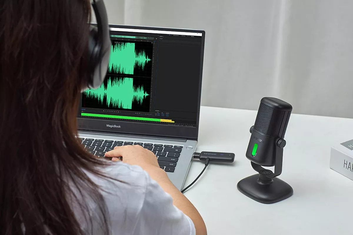 Saramonic SR-MV2000W Micrófono USB Inalámbrico para Podcast, Conferencias y Streaming - Imagen 9