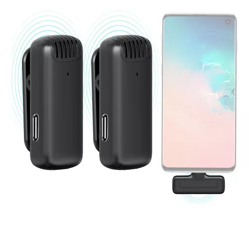 Ulanzi J12 USB-C Micrófono Doble Inalámbrico hasta 20 metros - Imagen 3