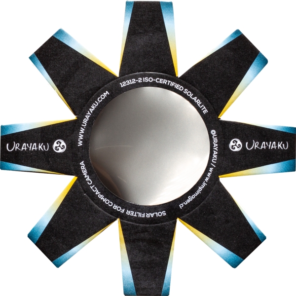 URAYAKU U-46/52 BRIDGE FILTRO PARA ECLIPSE SOLAR DIAMETRO DE 46 A 52MM