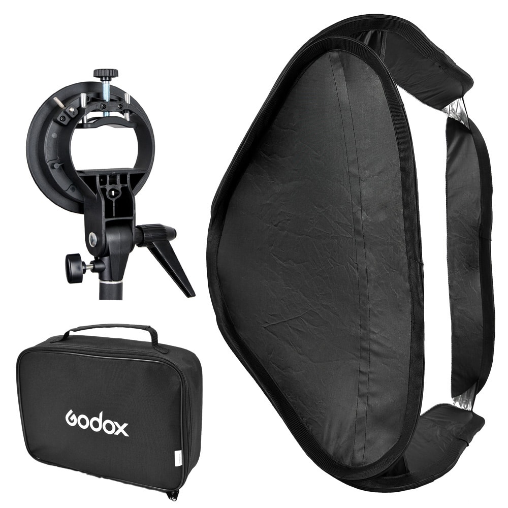 Godox SFUV4040 Softbox 40×40cm + Adaptador a Speedlite
