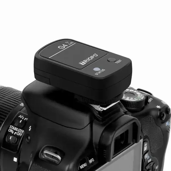 Triopo G4 TX Transmisor de Trigger Compatible con Canon y Nikon / TRI-G4-TR - Imagen 3