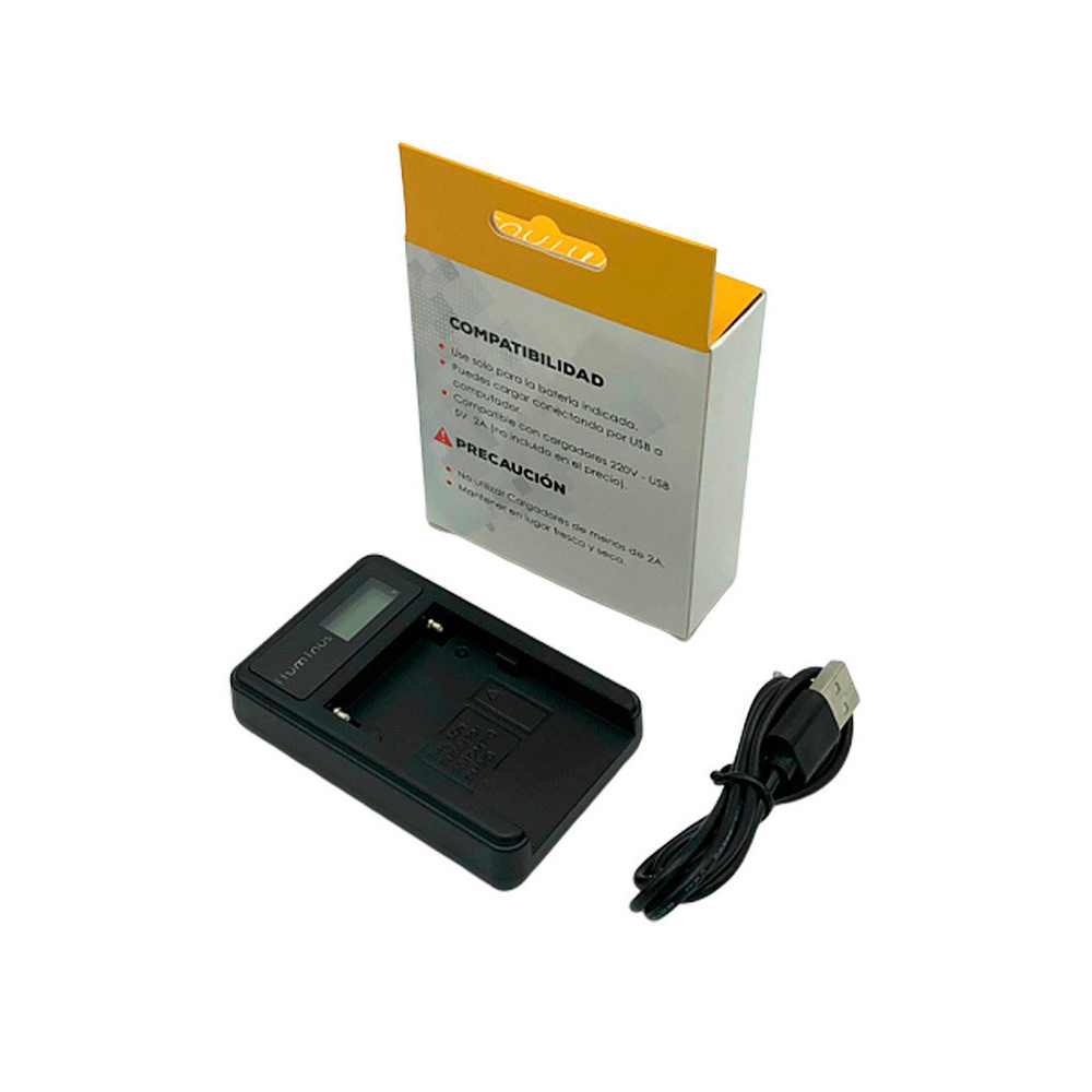 Iluminus Cargador USB Simple para LP-E8 - Imagen 3
