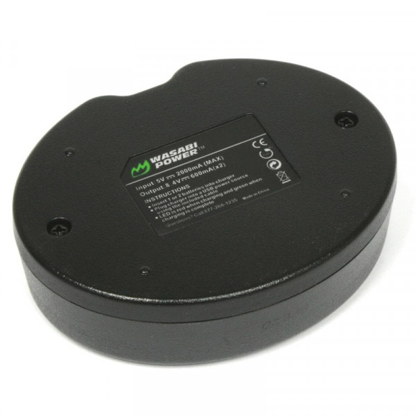 Wasabi Power LP-E6 Kit de Baterías y Cargador para Canon / KIT-BB-LPE6 - Imagen 3