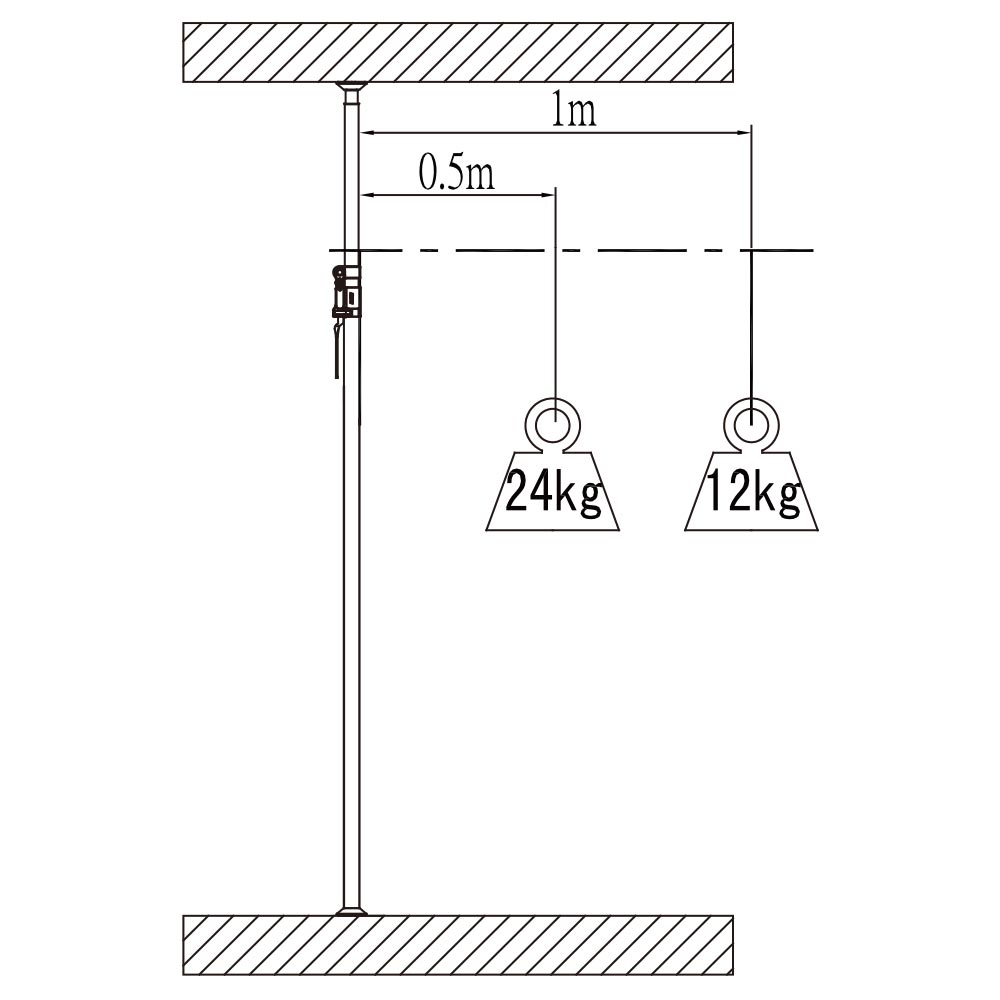 Kupo KP-L2137BD Kupole Autopole de 210 a 370cm - Imagen 5