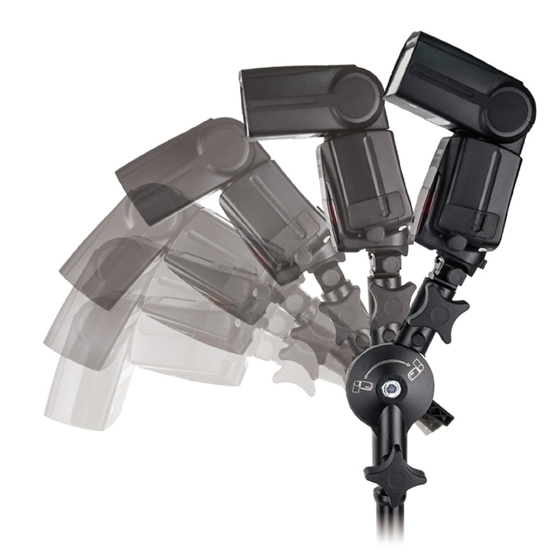 Kupo KS-101RP Cabeza pivotante para flash. - Imagen 3