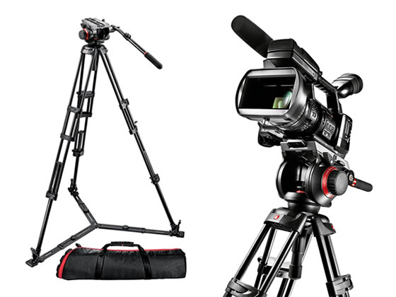 Kit de Vídeo Profesional Manfrotto 545GB + Cabezal MVH509HD + Bolso de Transporte - Imagen 6