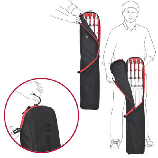 Manfrotto MB LBAG90 BAG Bolso para 3 LIGHT STANDS SMALL 90cm. - Imagen 2