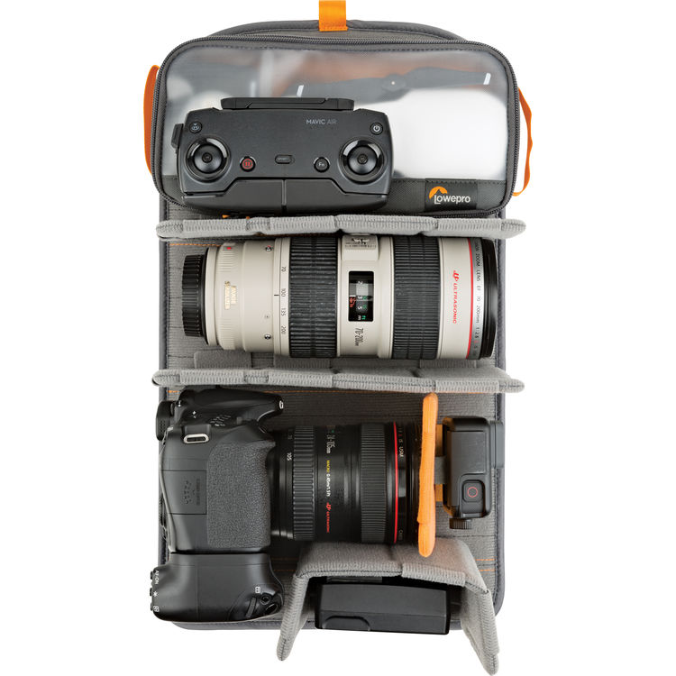 Lowepro FreeLine 350 AW Mochila de Fotografía (Heather Gray) / LP37229 - Imagen 7