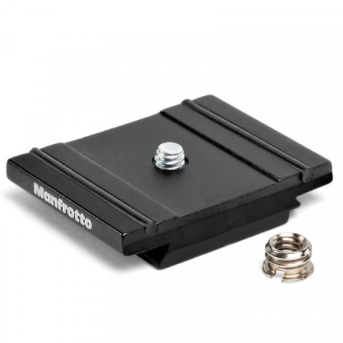 Manfrotto 200PL-PRO Placa de Aluminio RC2 Compatible con Arca-Swiss