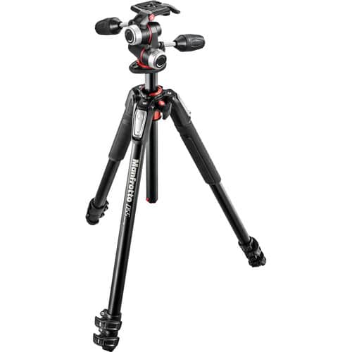 Manfrotto MK055XPRO3-3W trípode de aluminio con 3-vías Cenital - Imagen 2