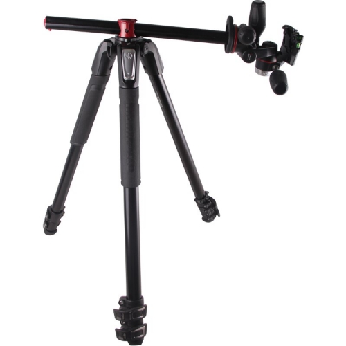 Manfrotto MK055XPRO3-3W trípode de aluminio con 3-vías Cenital