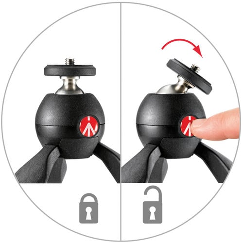 Mini Trípode Manfrotto Pixi Pink Versión - Imagen 2