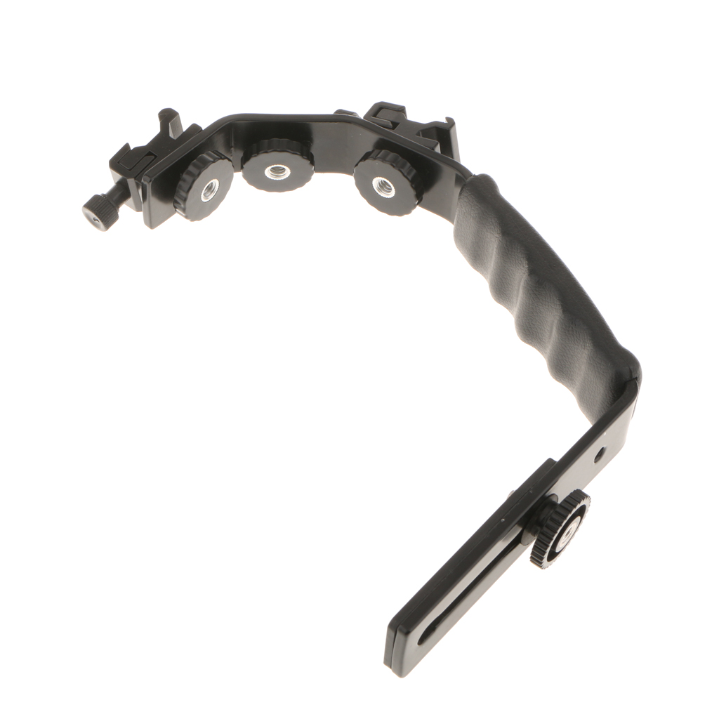Powewin PW-K283 Bracket en L Video Grip con Doble Zapata - Imagen 2