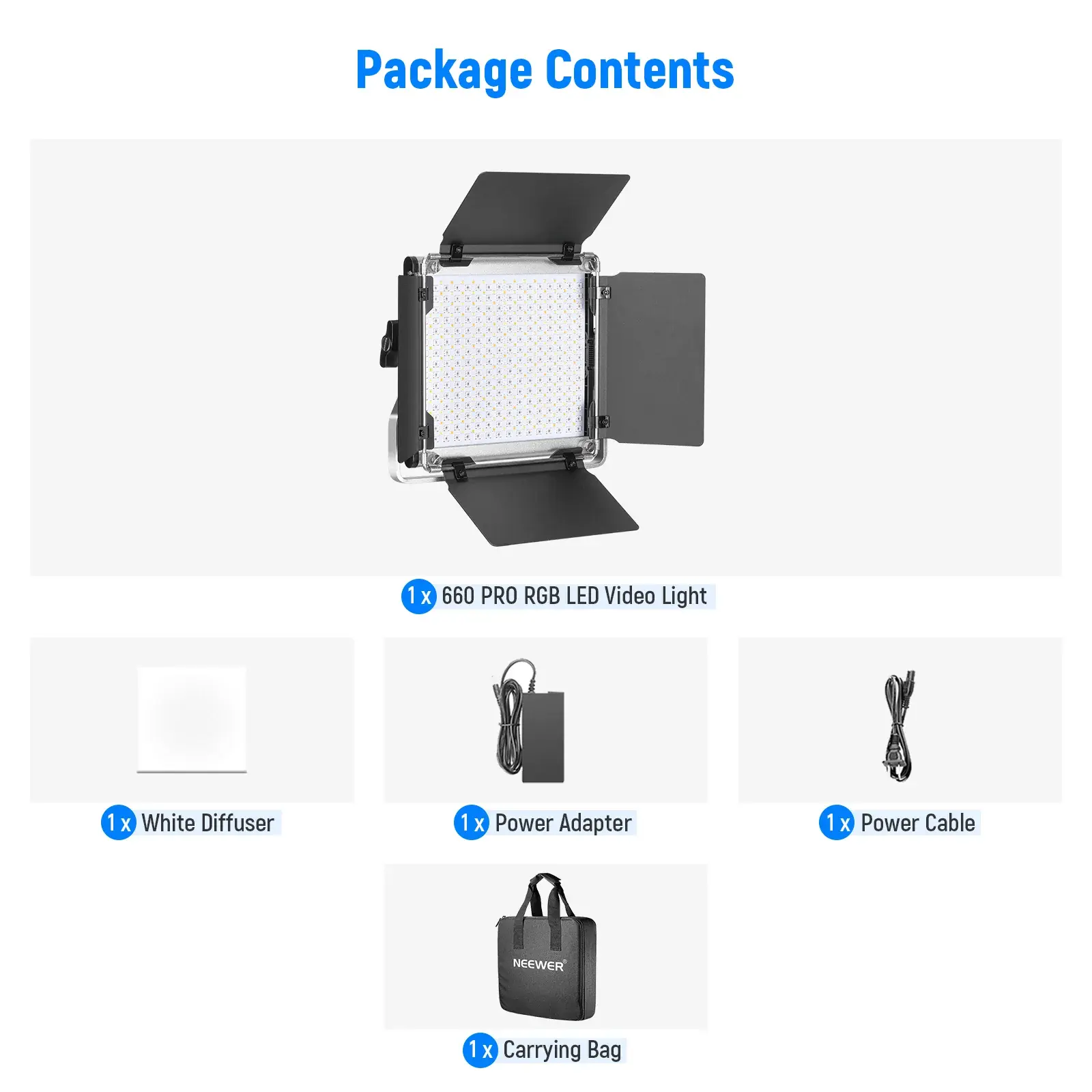 Neewer 660 Pro Luz LED RGB de 50W con Control por App - Imagen 2