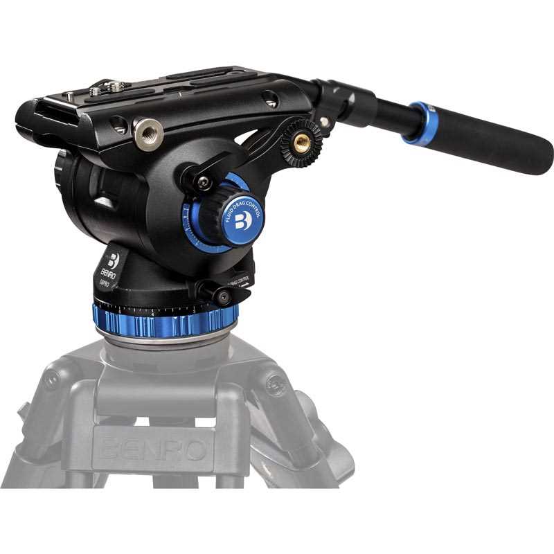 Benro S8PRO Cabezal de fluido (capacidad 8kg).