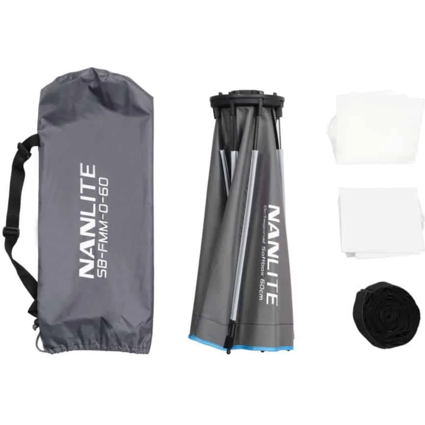 Nanlite Softbox Octa 60cm Montura FM / SB-FMM-O-60