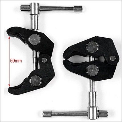 Powerwin PW-K161 Mini Clamp soporta hasta 2kg - Imagen 4
