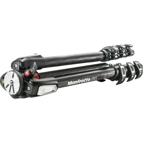 Manfrotto MT055CXPRO4 Trípode de Fibra de Carbobo en 4 secciones / POSICION CENITAL - Imagen 4