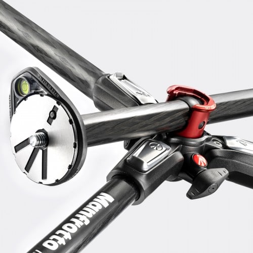 Trípode Manfrotto MT190CXPRO4 de Fibra de Carbono de 4 Secciones - Imagen 3