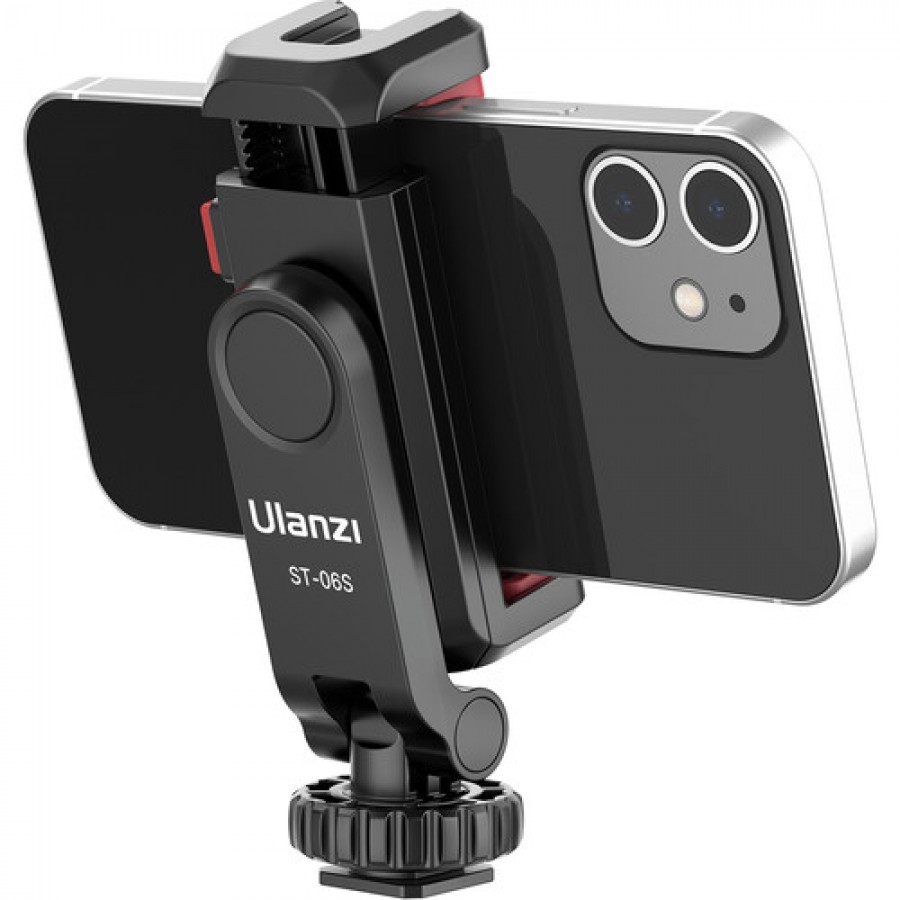 Ulanzi ST-06S Soporte de Smartphone para Zapata de Cámaras Y Trípodes - Imagen 5