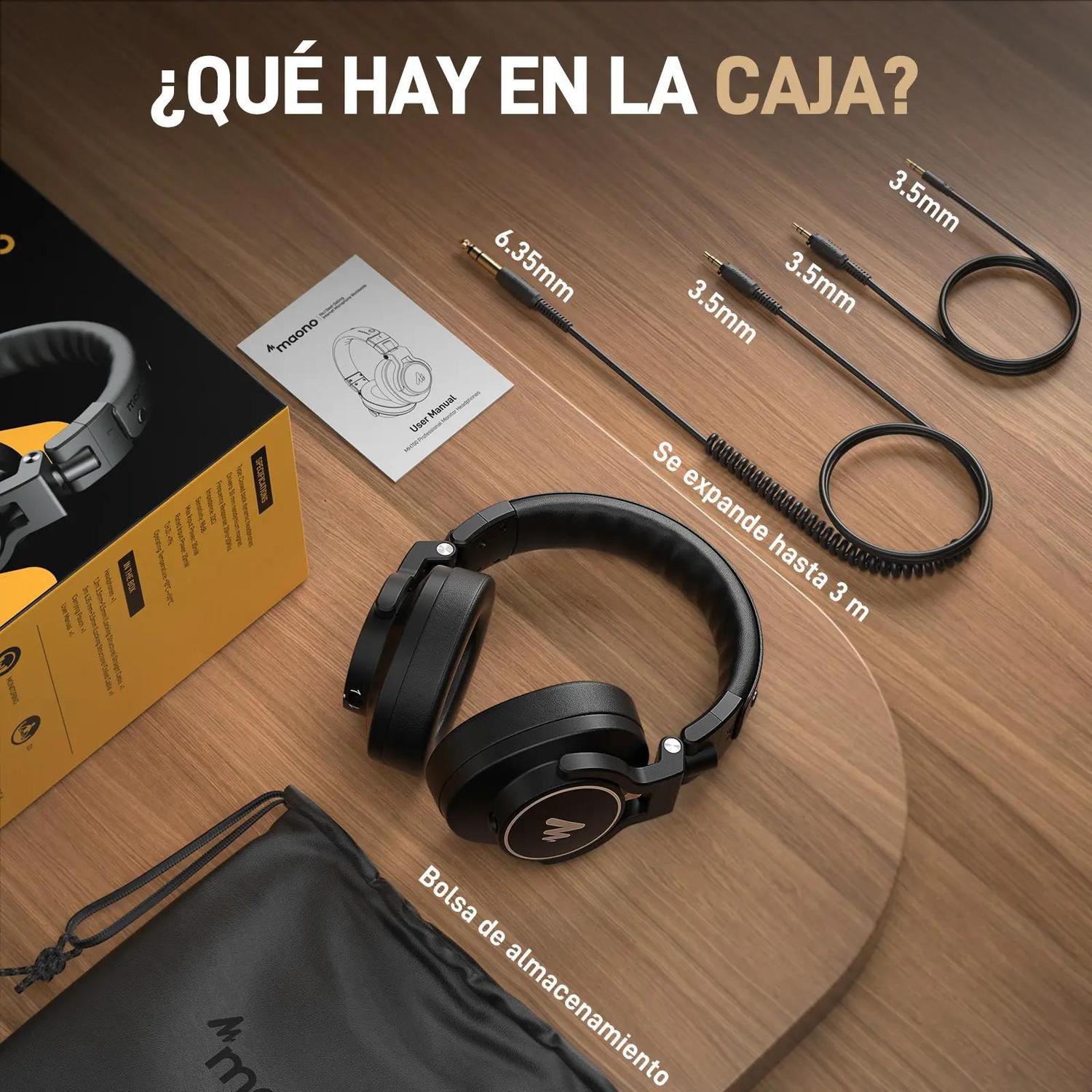 Maono AU-MH700 Audífonos de Estudio para Monitoreo Profesional - Imagen 8