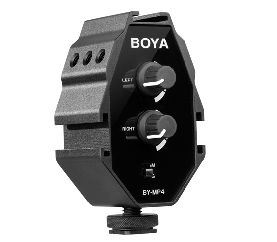 Boya BY-MP4 Adaptador de Audio