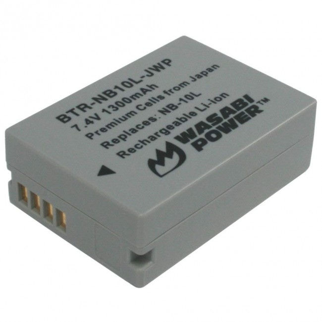 Wasabi Power NB-10L Batería para Canon / BTR-NB10L-JWP