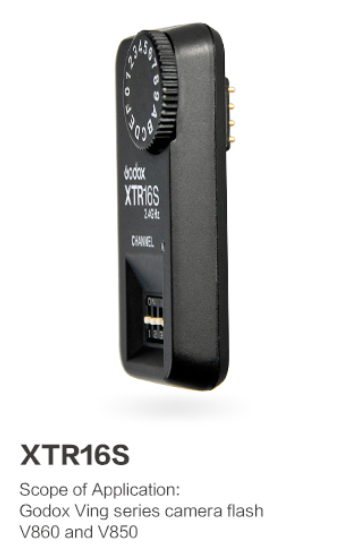 GODOX XT16S DISPARADOR MANUAL 2.4GHZ (DS,SK,QT,GT,DP,DE Y WISTRO) - Imagen 2