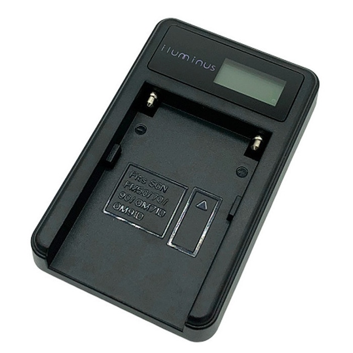 Iluminus IL-CS-NP-F550 Cargador Simple para Baterías F550-F960-F970-F990