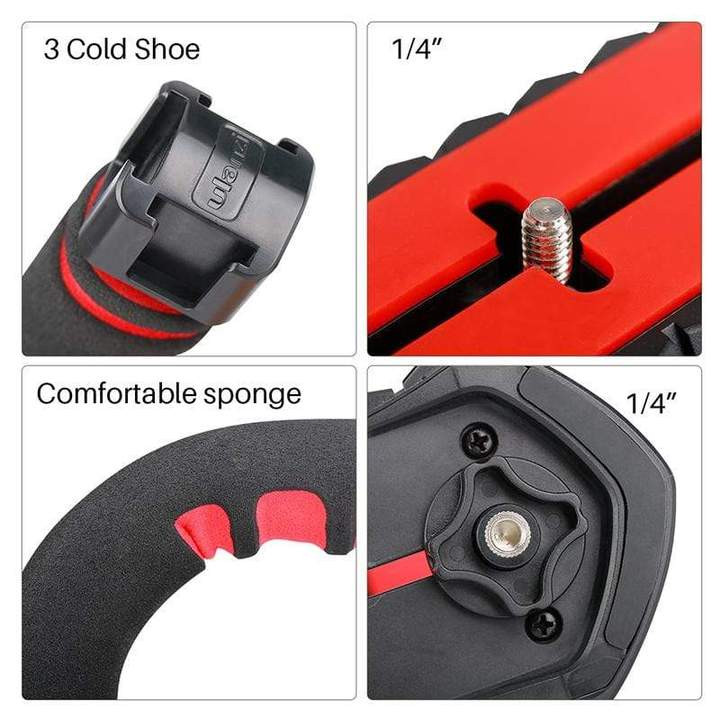 Ulanzi U-GRIP PRO Estabilizador de ángulo bajo para cámaras. - Imagen 5