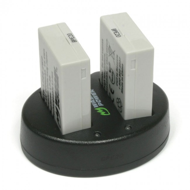 Wasabi Power LP-E8 Kit de Baterías y Cargador para Canon / KIT-BB-LPE8 - Imagen 2
