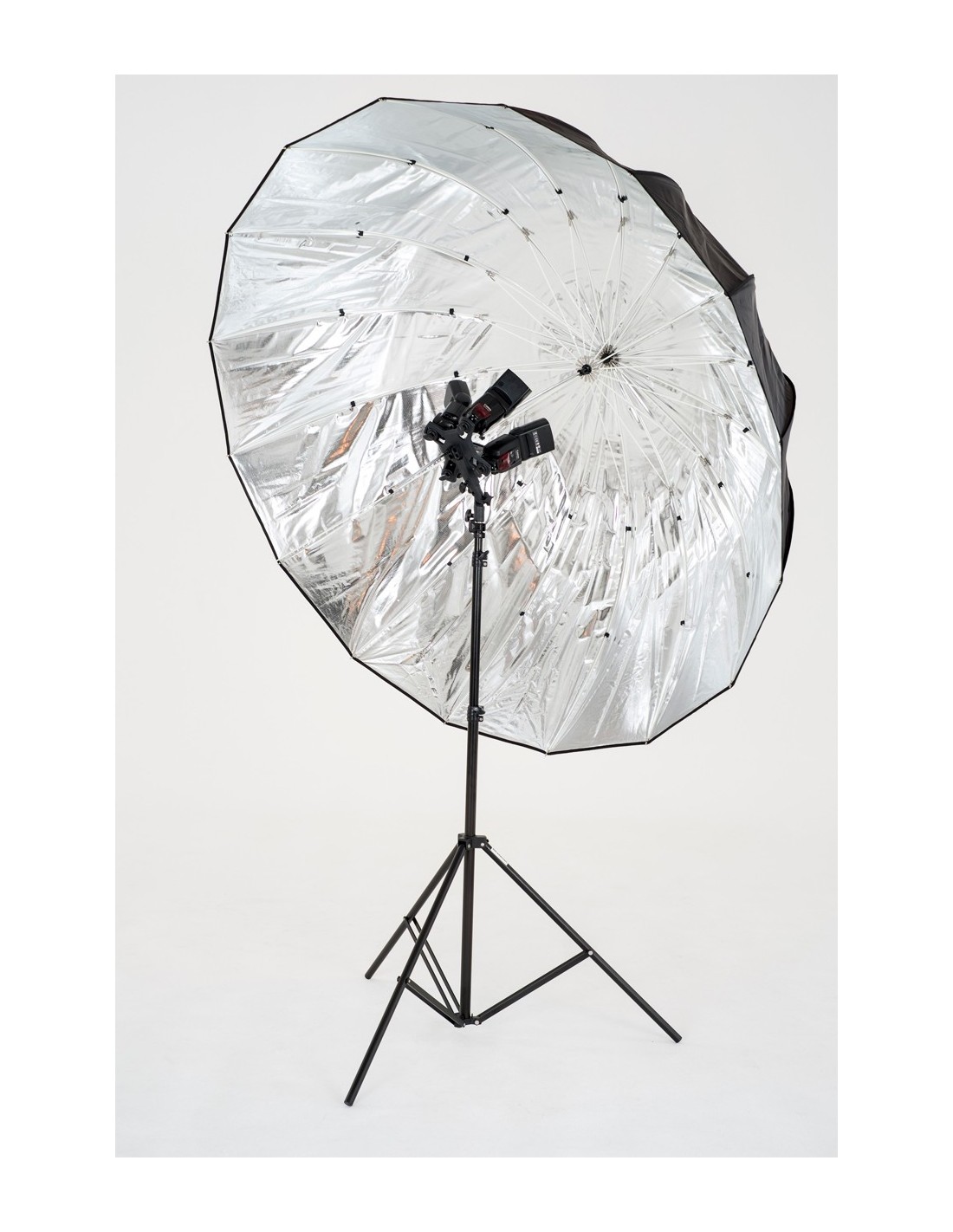 Lastolite LU7908F Mega Paragua Plateado 157cm - Imagen 4