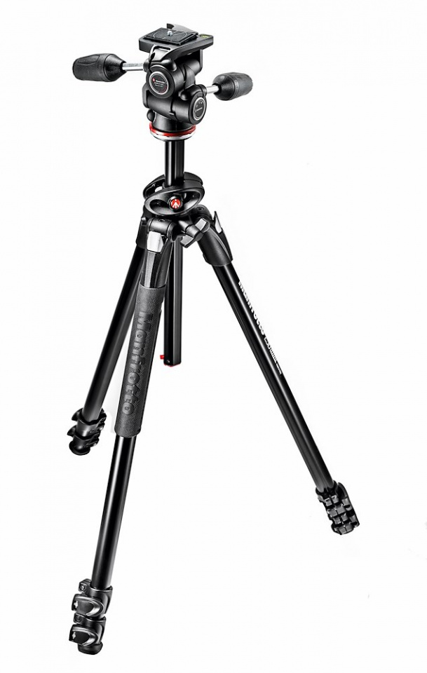 Manfrotto MK290DUA3-3W Trípode 290 DUAL con cabezal 3 vías. - Imagen 2